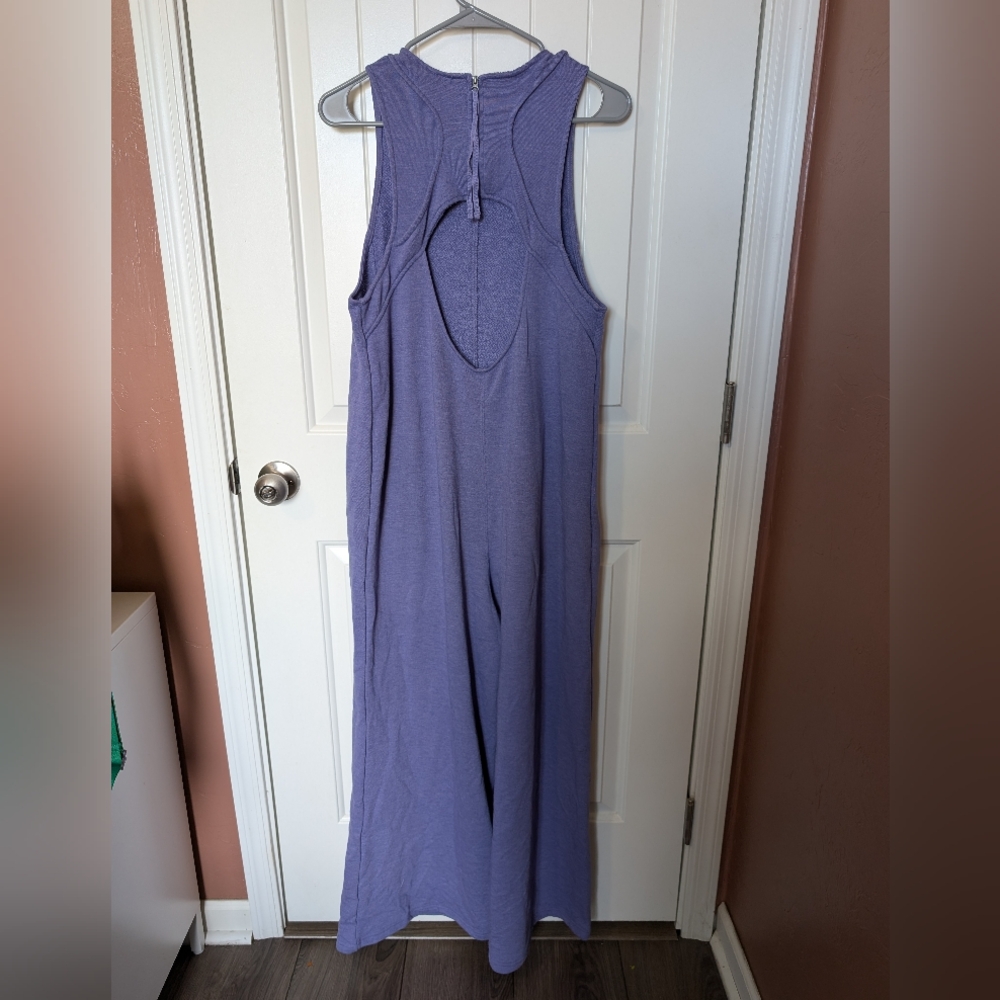 Free People Lavender Sleeveless Jumpsuit - Picture 2 of 6